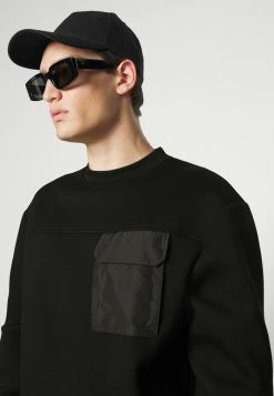 BOSS STADLER - Sweatshirt - Black -BOSS Sales Store e85267f2496e4dacb8abb4600400e307