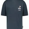 BOSS S HURLEY IN - Print T-shirt - Marine -BOSS Sales Store e85775473d8a443eae165ad59bc426b7