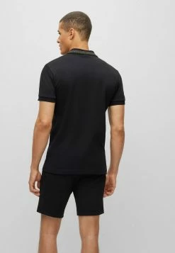BOSS PADDY PIXEL - Polo Shirt - Black One -BOSS Sales Store e8ecb0394bd349159577ac01b31545d3