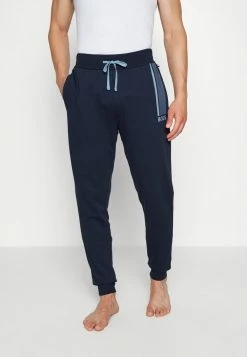BOSS AUTHENTIC PANTS - Pyjama Bottoms - Dark Blue