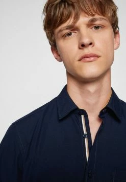 BOSS REID PE - Shirt - Dark Blue -BOSS Sales Store e9b2a073339a4e53ad815974ab885430