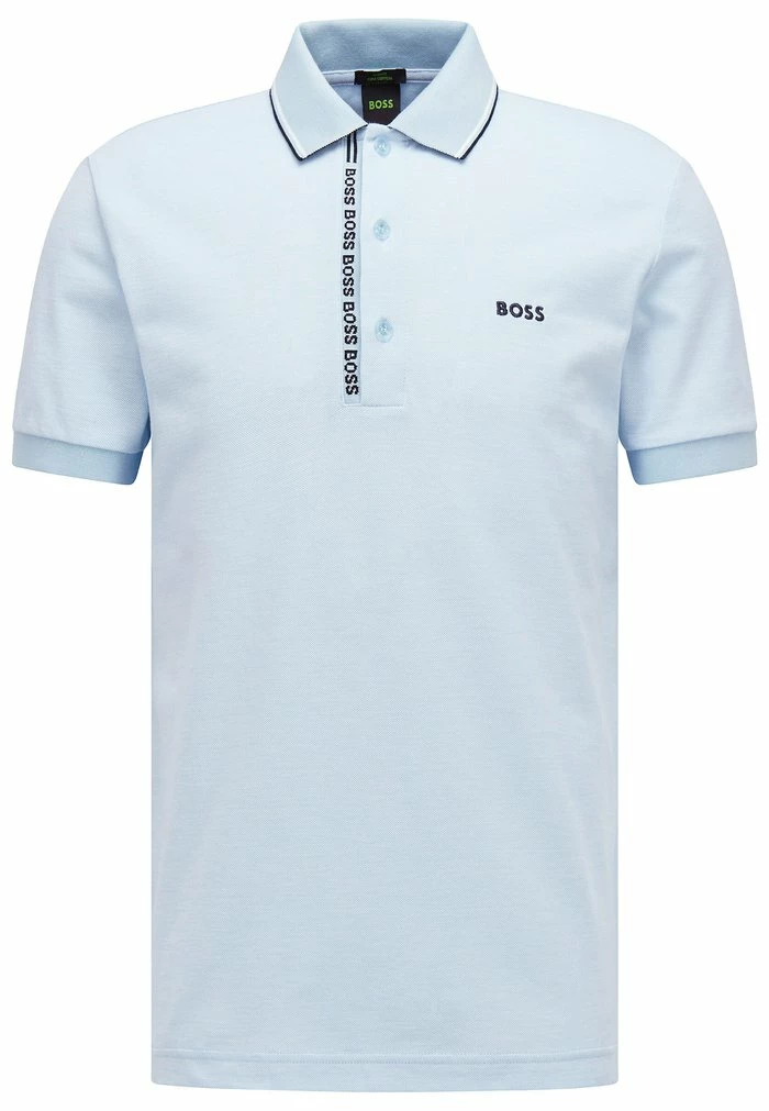 BOSS PAULE - Polo Shirt - Light Blue Three 7 BOSS PAULE - Polo Shirt - Light Blue Three - Image 5