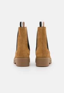 BOSS CHRIS BOOTIE - Platform Ankle Boots - Medium Beige -BOSS Sales Store eaa08c92eb67462cbda76f7bb11744aa