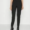 BOSS TILUNA SIDEZIP - Trousers - Black