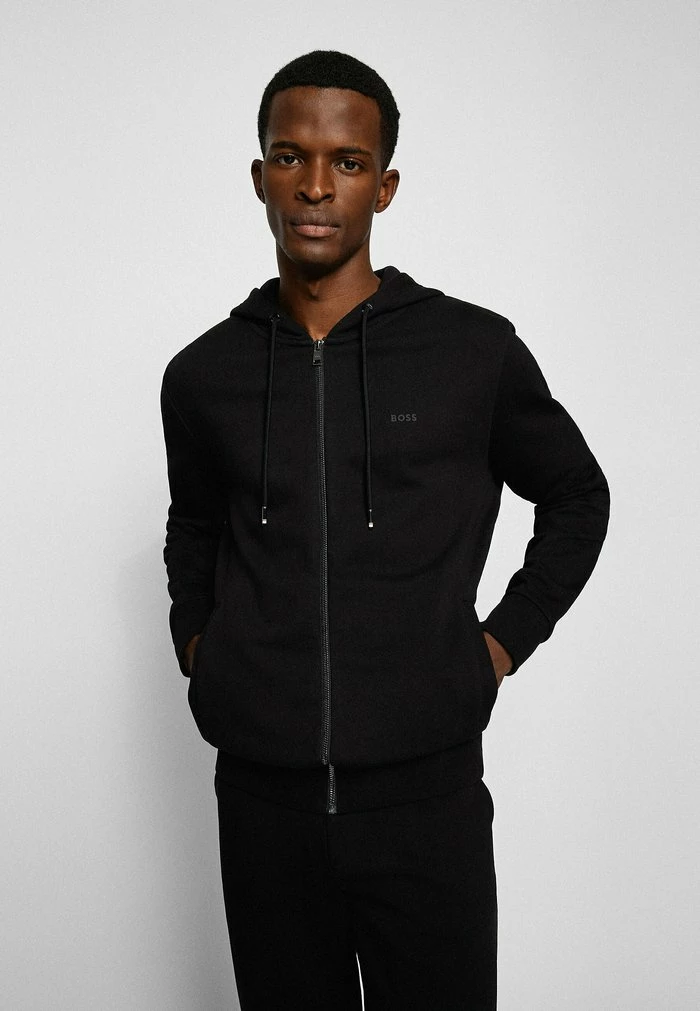 BOSS SEEGER - Zip-up Sweatshirt - Black 3 BOSS SEEGER - Zip-up Sweatshirt - Black