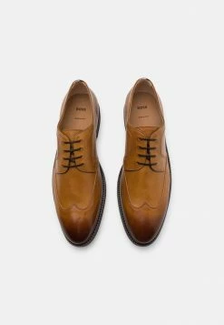 BOSS JERRARD DERB - Lace-ups - Medium Brown -BOSS Sales Store ec7837827f0449bb8d75558b14e0518e