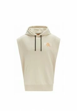 BOSS WILETGRAFFITI - Hoodie - Open Beige One -BOSS Sales Store ecd3c091b14b4c1088336c421d553f81