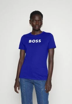 BOSS ELOGO - Print T-shirt - Open Blue