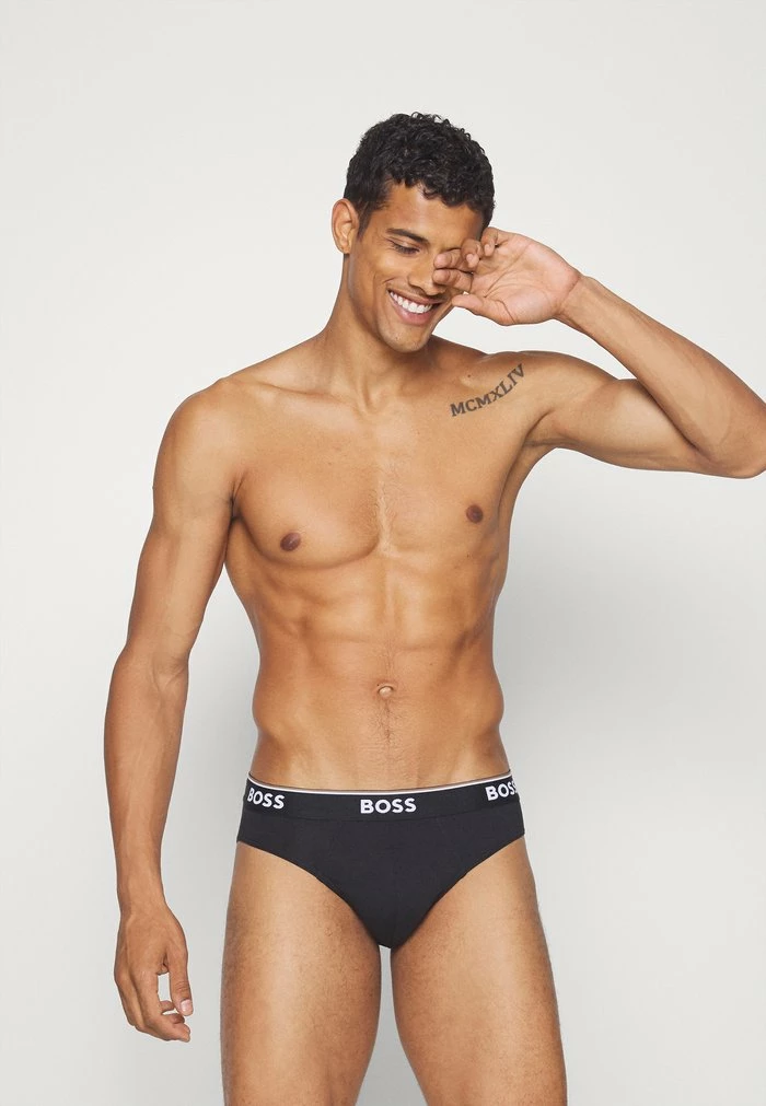BOSS BRIEF POWER 3 PACK - Briefs - Black 3 BOSS BRIEF POWER 3 PACK - Briefs - Black