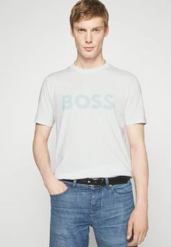 BOSS TIBURT - Print T-shirt - Weiss 11 BOSS TIBURT - Print T-shirt - Weiss -BOSS Sales Store ed5c9b91975648fc9898e1845c3c9dc1