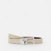 BOSS ANA REVERSIBLE BELT 2CM - Waist Belt - Off-white -BOSS Sales Store edbc1e1c538148d090d007382fcbe6dc