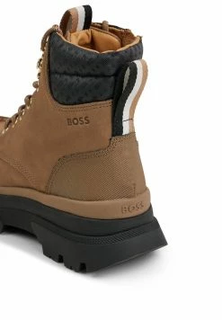 BOSS FOSTER HALB - Lace-up Ankle Boots - Medium Beige -BOSS Sales Store edf04c7895ce4a3e8b5a9b516731fd27