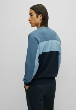 BOSS LACCUS - Jumper - Dark Blue Four -BOSS Sales Store ee0165274ac74a6283f4c55af2b5d1ec