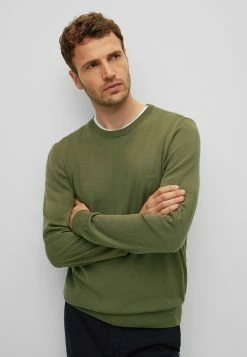 BOSS BOTTO L - Jumper - Open Green Thirtyseven -BOSS Sales Store ee19a5070cc64e019b238315c81814ad