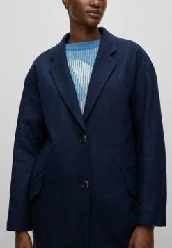BOSS CASETTO - Short Coat - Open Blue Six -BOSS Sales Store ee26ba55d0c342b29dc6149f13aa45d8