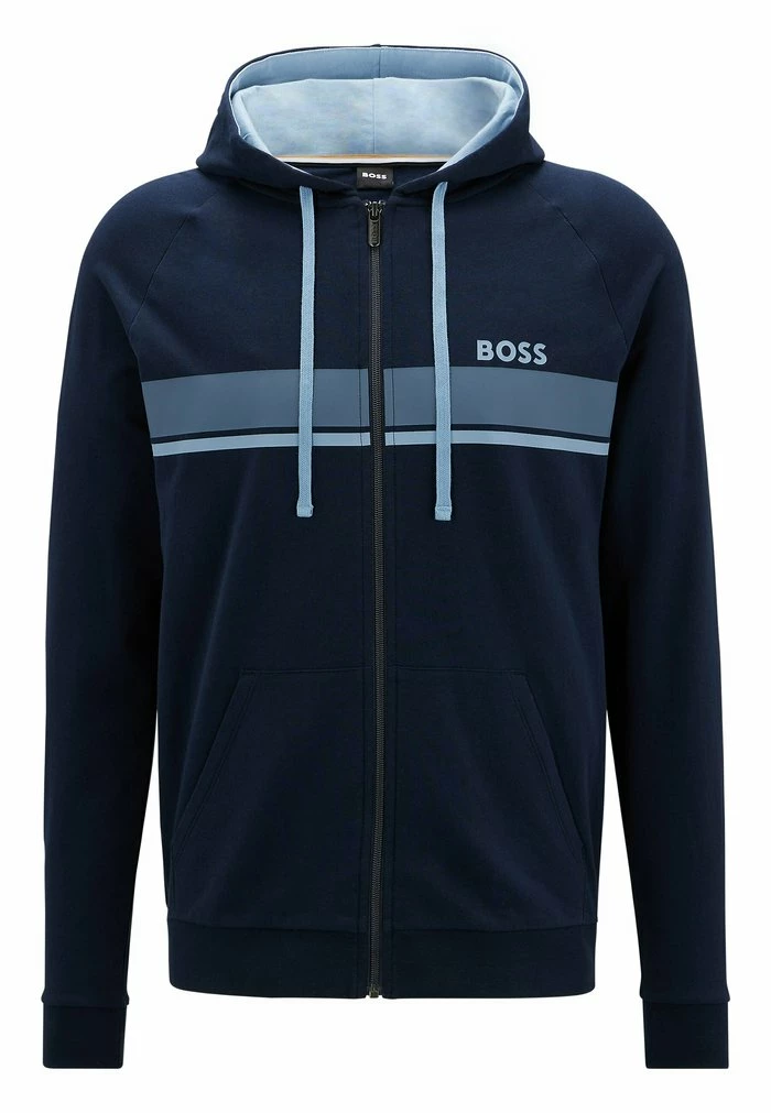 BOSS AUTHENTIC - Training Jacket - Dark Blue Three 7 BOSS AUTHENTIC - Training Jacket - Dark Blue Three - Image 5