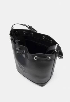 BOSS CELIA DRAWSTRING - Across Body Bag - Black -BOSS Sales Store ee53deb31bc744519111ae3c55eac941