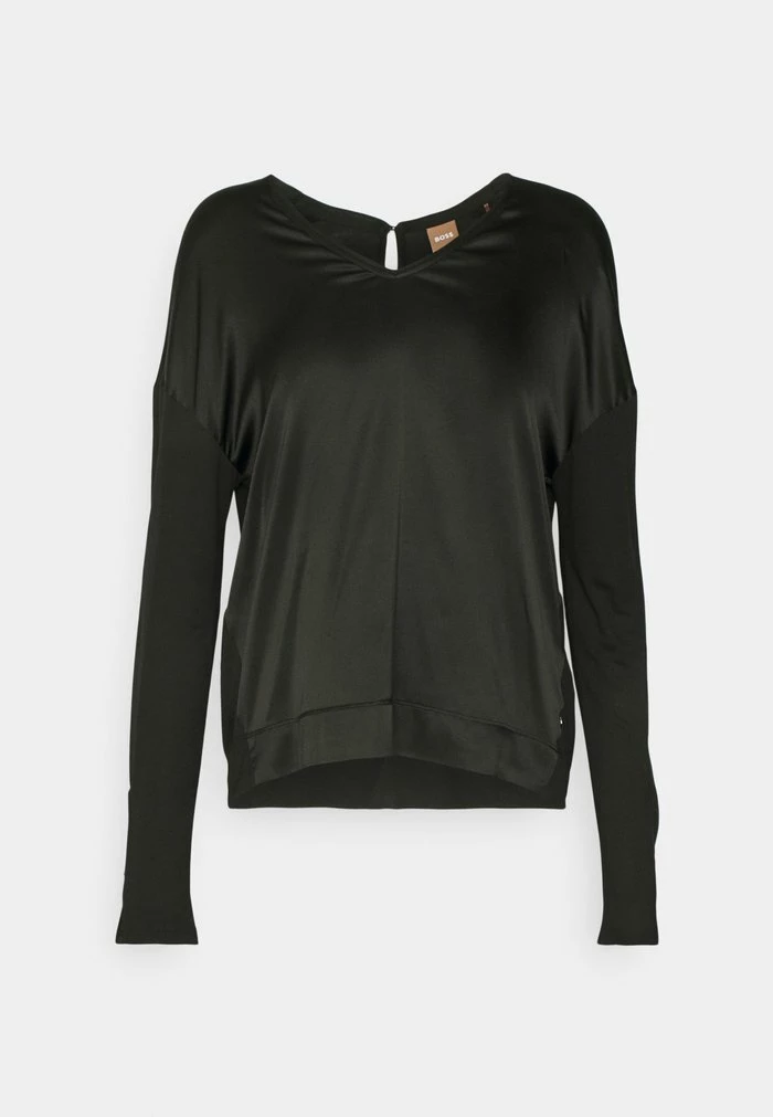 BOSS EMATHEA - Long Sleeved Top - Black 7 BOSS EMATHEA - Long Sleeved Top - Black - Image 5