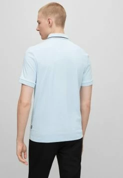 BOSS PARLAY - Polo Shirt - Light Blue Three -BOSS Sales Store eed5cbe8f87c4d5280eb0ec83606dfeb