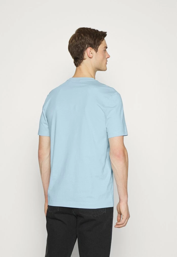 BOSS THOMPSON - Basic T-shirt - Light Blue Three 5 BOSS THOMPSON - Basic T-shirt - Light Blue Three - Image 3