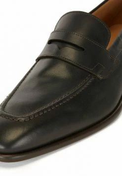 BOSS LISBON - Smart Slip-ons - Dark Brown Five -BOSS Sales Store f00f93684fbb4e8f9a2156b19c630ff5