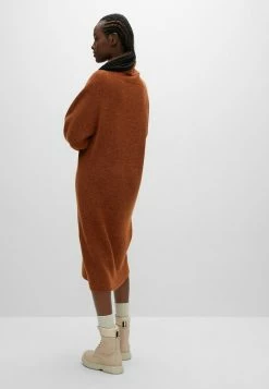 BOSS FOLIBIA - Jumper Dress - Brown Nine -BOSS Sales Store f04a180cf853463faa80db5832c32c10