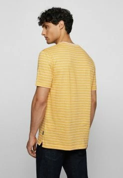 BOSS TIBURT - Print T-shirt - Open Yellow Three -BOSS Sales Store f07a459a6da84aea8e068f340a2fb169