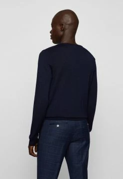 BOSS LENO - Jumper - Dark Blue -BOSS Sales Store f11901702f80441da89cf28ad3341002