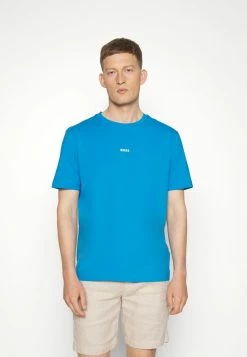 BOSS TCHUP - Basic T-shirt - Bright Blue