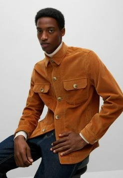 BOSS C CARPER OS - Light Jacket - Brown Fifteen -BOSS Sales Store f1db7adc7f164ab3b4046cc0ed45dee2