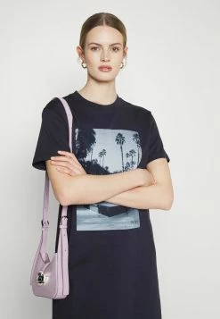 BOSS ENCHY - Jersey Dress - Open Blue -BOSS Sales Store f22dd2807c7b4fffa719e19e3d7bcd97