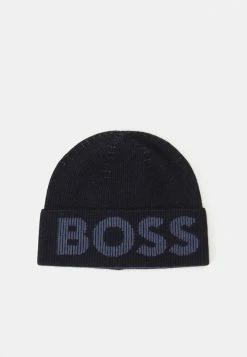 BOSS LAMICHETTO UNISEX - Beanie - Dark Blue