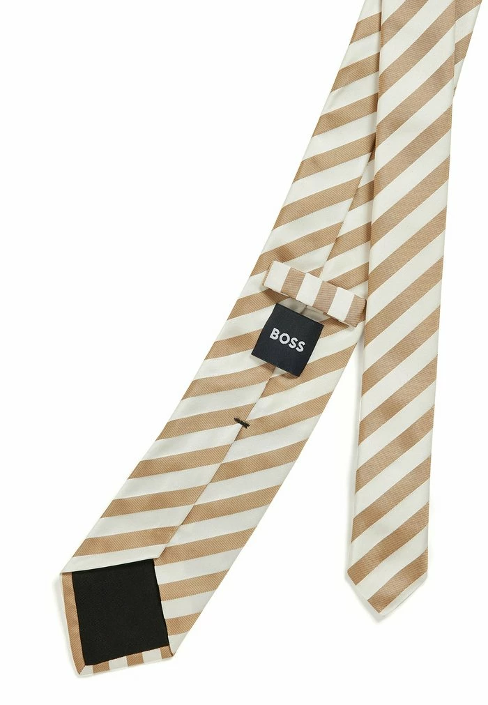 BOSS Tie - Light Beige 5 BOSS Tie - Light Beige - Image 3