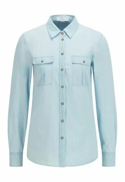 BOSS Button-down Blouse - Light Blue -BOSS Sales Store f3b3a006108f42f99d9cb46adb87c7f8