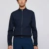 BOSS SKILES 43 - Zip-up Sweatshirt - Dark Blue