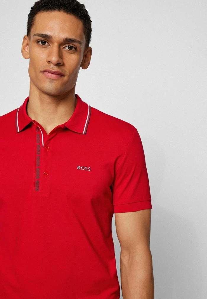 BOSS PAULE - Polo Shirt - Red 6 BOSS PAULE - Polo Shirt - Red - Image 4