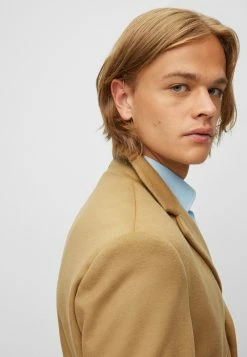 BOSS HYDE - Short Coat - Beige -BOSS Sales Store f414fdce2fb04acc98646fdf64ee3acb