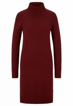 BOSS Jumper Dress - Dark Red Two -BOSS Sales Store f449df8eae4b4af8b0bfa118a847cc2c
