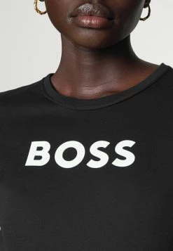 BOSS ELOGO - Print T-shirt - Black -BOSS Sales Store f4c49584a3544793b233d778caeab130