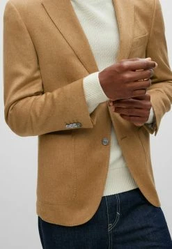 BOSS JANSON - Blazer Jacket - Beige -BOSS Sales Store f5036e0db0d94d53bb18e4fb98965e42