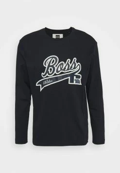 BOSS X RUSSELL ATHLETIC - Long Sleeved Top - Navy 12 BOSS X RUSSELL ATHLETIC - Long Sleeved Top - Navy -BOSS Sales Store f53fc94551a447b685e3d78aff81fe8c
