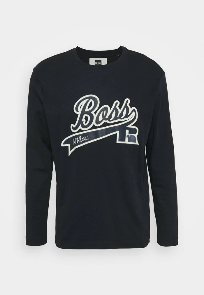 BOSS X RUSSELL ATHLETIC - Long Sleeved Top - Navy 7 BOSS X RUSSELL ATHLETIC - Long Sleeved Top - Navy - Image 5