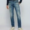BOSS Straight Leg Jeans - Dark Blue 1 BOSS Straight Leg Jeans - Dark Blue -BOSS Sales Store f567c236229a4e14b71e588bcdbe5a53