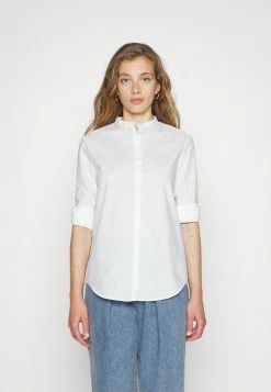 BOSS BEFELIZE - Button-down Blouse - White -BOSS Sales Store f5cda8fcb2ba4a62a4371f074726ab72