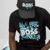 BOSS FEGRAFFITTI_EC - Cap - Black One