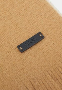 BOSS LORFEO UNISEX - Foulard - Medium Beige -BOSS Sales Store f6da6517b1704b8486648fdde01bf4b6