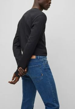 BOSS Straight Leg Jeans - Blue 11 BOSS Straight Leg Jeans - Blue -BOSS Sales Store f70bbc70219f4dbbb3fdd16151d7e805