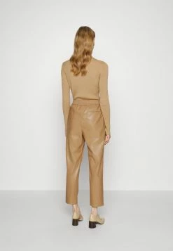 BOSS TAJA - Trousers - Medium Beige -BOSS Sales Store f7279eb80a524c309297f992266ffa38