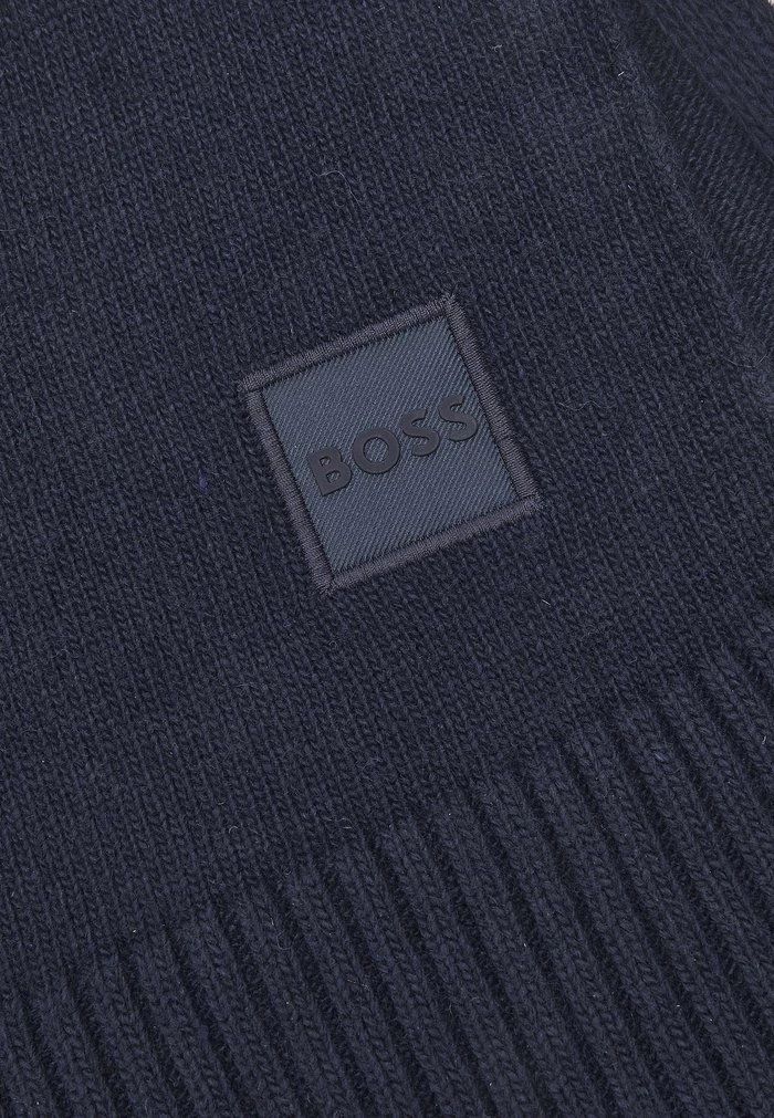 BOSS KAIO UNISEX - Scarf - Dark Blue 6 BOSS KAIO UNISEX - Scarf - Dark Blue - Image 4