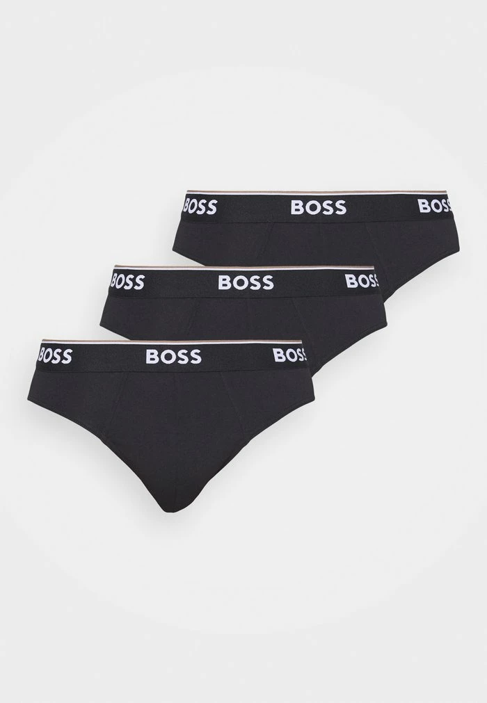 BOSS BRIEF POWER 3 PACK - Briefs - Black 5 BOSS BRIEF POWER 3 PACK - Briefs - Black - Image 3